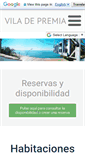 Mobile Screenshot of hotelviladepremia.com